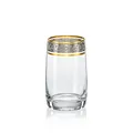 Produktbild: Wassergläser Longdrinks Exclusive  Ideal Gold Platin 250 ml 6er Set B-Ware !!!!