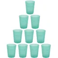 Produktbild: ENGELLAND Kunststoffbecher Party-Becher Plastik Gläser Mehrweg 400 ml Grün