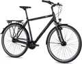 Produktbild: Airtracks Herren City Fahrrad 28 Zoll CI.2820 Shimano Nexus 7 Schwarz Matt 56cm für Körpergröße 175-185cm