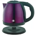 Produktbild: Herzberg, HG5011-PUR, 1.8L Edelstahl kabelloser Wasserkocher in Violett, 1500W Flachbodenwiderstand, automatische Abschaltung, Externe Füllstandsanzeige, integrierter Filter, 360° Basis