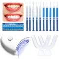 Produktbild: Zahnbleaching Set,Zahnweiss Bleaching Anwendungen,Teeth Aufhellung Gel,Komplett-Set für strahlend weiße Zähne,Schnelles Zähne Aufhellen Effektiv Flecken Entfernen,zähne werden sauberer