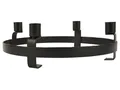 Produktbild: Ib Laursen Adventskranz Kerzenhalter 27,5 cm für Kerzendurchmesser 22 mm Schwarz