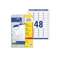 Produktbild: Avery Zweckform Etiketten 1.200 AVERY Zweckform Adressetiketten L7636-25 weiß 45,7 x 21,2 mm