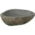 Produktbild: Basin Hellgrau (46-52) X (35-40) X 15 Cm Flussstein Vidaxl