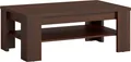 Produktbild: Couchtisch Nussbaum 110 cm IMPERIA-129 mit Ablage