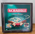 Produktbild: Scrabble Prestige Deluxe Mattel Drehbrett Holzsteine Französisch  1243
