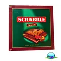 Produktbild: Scrabble Deluxe Spiel - Mattel 2008 - Spielbrett drehbar + Holzrahmen- Vollstäng
