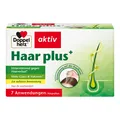 Produktbild: DOPPELHERZ Haar plus Ampullen 7 St.
