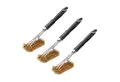 Produktbild: Grillfürst Grillbürste 3x Grillfürst Premium Grillbürste aus Messing mit langem 3-fach Bürstenkopf