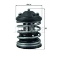 Produktbild: MAHLE ORIGINAL Thermostat, coolant TX 163 87D1