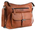 Produktbild: Benthill Damen Handtasche Leder - Umhängetasche aus weichem hochwertigem Echtleder - Vintage Fashion Bag Beutel - Shopper - Schultertasche