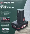 Produktbild: Parkside 12V Akku 4 Ah für Parkside Werkzeuge aus der X 12 V  Cell Balancing
