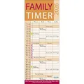 Produktbild: Korsch Familienplaner Family Timer Lifestyle, 2026, 1 Monat auf 1 Seite, mit 4 Spalten, 19 x 46cm