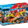 Produktbild: PLAYMOBIL City Action 70557 Feuerwehreinsatz mit Löschfahrzeug - Bunt