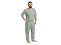 Produktbild: Langer Pflegeoverall Unisex Suprima Care mit Rücken- & Bein Oliv L (NAN-02818)