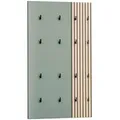 Produktbild: Mid.you Garderobenpaneel, Grün, Eiche, Holzwerkstoff, 73.5x109x2.6 cm, Aufhängemöglichkeit, Garderobe, Garderobenpaneele, Garderobenpaneele