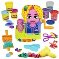 Produktbild: Play-Doh Wilder Friseur Spielset mit 6 Dosen, Rollenspielzeug, kreatives Spielzeug für Mädchen und Jungen ab 3 Jahren