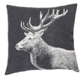 Produktbild: DAVID FUSSENEGGER Kissenhülle Silvretta 'Hirsch' 50 x 50 cm