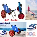 Produktbild: F2 SUP Trolley klappbar | Transportwagen für SUP Board Kanu Kajak | inkl. 2 Gurt