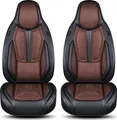 Produktbild: Schonbezüge Sitzbezüge für Opel Adam Bj 2013-19 in Schwarz/Coffee DS9