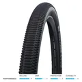 Produktbild: Schwalbe Unisex – Erwachsene Addix Fahrradreifen, Schwarz, 26x2.10 54-559