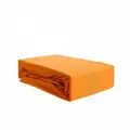 Produktbild: Jersey Spannbettlaken 100% Baumwolle 200-200x220 cm + 40 cm Rundumgummizug Orange