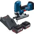 Produktbild: Bosch GST 18V-125 S Professional Akku Stichsäge 18 V 125 mm Brushless + 2x Akku 4,0 Ah + Ladegerät