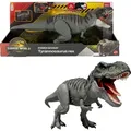 Produktbild: Jurassic World Rebirth Power Devour Tyrannosaurus Rex (mit Lichtern und Geräuschen) - Grau