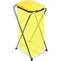 Produktbild: BigDean Müllsackständer EasyFix GELB 120L - Müllbeutelhalter mit Gitterboden - Müllsackhalter Metall Mülltütenhalter Gelber Sack Ständer - Gelb