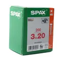 Produktbild: Spax Halbrundkopfschraube WIROX Vollgewinde 3,0x20mm