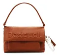 Produktbild: Desigual Half Logo 24 Across Body Bag Handtasche Tasche Carmine braun Neu