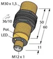 Produktbild: Turck Kapazitiver Sensor BC10-S30-VP4X-H1141 2506100 bündig PNP (Ø x L) 30mm x 60mm