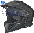 Produktbild: RX-968 COM Bluetooth Crosshelm Integralhelm Quad Cross Enduro Motocross Offroad Helm Pinlock Schwarz Matt XS (53-54)