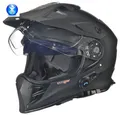 Produktbild: rueger-helmets Motorradhelm RX-968 COM Bluetooth Crosshelm Integralhelm Quad Cross Enduro Motocross Offroad Helm PinlockRX-968COM MattSchw XS