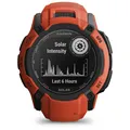 Produktbild: Garmin - Instinct 2X Solar - Multifunktionsuhr rot