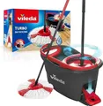Produktbild: Vileda Turbo Wischmopp Komplett Set, Bodenwischer mit Teleskopstiel, Mikrofaser