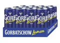 Produktbild: Wodka Gorbatschow Lemon (12 x 0,33 l) 10 Prozent vol. - Erfrischender Wodka-Longdrink mit Lemon in der praktischen Dose, fertig gemixt für unterwegs, natürlich fruchtig