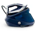 Produktbild: Tefal GV9812 Pro Express Vision Dampfbügelstation blau/weiß Beleuchtung 3000 W