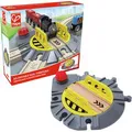Produktbild: Hape Spielzeugeisenbahn-Zubehör E3723, Verstellbare Schienen-Drehscheibe, aus Kunststoff