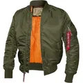 Produktbild: Alpha Industries MA-1 VF 59 Bomberjacke dark green, Größe M