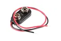 Produktbild: Goobay Goobay 1x 9V Block Batteriehalter - lose Kabelenden, wasserabweisend Batterie