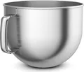 Produktbild: KitchenAid Zubehör 5KSMB70 Edelstahlschüssel 6,6 L, Farbe:Edelstahl