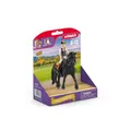 Produktbild: SCHLEICH Horse Club | Tori & Princess 42640 | bewegliche Mädchenfigur mit Pferd, Sattel, Zaumzeug & Satteldecke | detailgetreues Pferde Spielset | Geschenk für Kids | Spielzeug ab 5 Jahren | 11 Teile