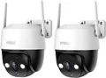 Produktbild: IMOU Außenkamera 2K AI 360°-Erkennung PTZ WiFi Nacht 2 Stück