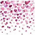 Produktbild: Lunchservietten „Lovely Hearts“, 33x33 cm, 3-lagig, Home Fashion®, 20 Stück