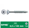 Produktbild: SPAX Spanplattenschraube Spax Senkkopf TX Wirox 6x140 mm 100 Stück/Box