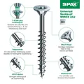Produktbild: Spanplattenschrauben SPAX Wirox Torx alle Größen 3x30-6x260 Holzschrauben a