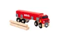 Produktbild: BRIO® Spielzeug-LKW BRIO World World Holztransporter mit Magnetladung