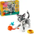 Produktbild: LEGO® Graue Katze (31163), LEGO Creator Konstruktionsspielsteine, (407 St), Made in Europe