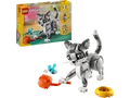 Produktbild: LEGO Creator 31163 Graue Katze Bausatz, Mehrfarbig